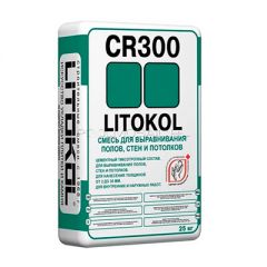 Выравнивающая смесь на основе цемента Litokol CR 300 25 кг