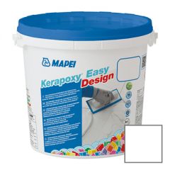 Затирка эпоксидная  двухкомпонентная Mapei Kerapoxy Easy Design (Керапокси Изи Дизайн) 100 white 3 кг