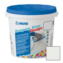 Затирка эпоксидная  двухкомпонентная Mapei Kerapoxy Easy Design (Керапокси Изи Дизайн) 103 moon white 3 кг