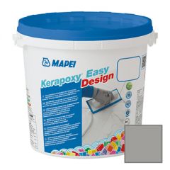 Затирка эпоксидная  двухкомпонентная Mapei Kerapoxy Easy Design (Керапокси Изи Дизайн) 112 medium grey 3 кг