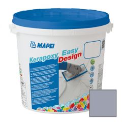 Затирка эпоксидная  двухкомпонентная Mapei Kerapoxy Easy Design (Керапокси Изи Дизайн) 127 arctic grey 3 кг