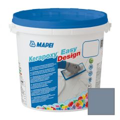 Затирка эпоксидная  двухкомпонентная Mapei Kerapoxy Easy Design (Керапокси Изи Дизайн) 125 castle grey 3 кг