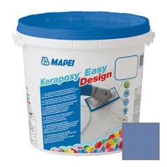 Затирка эпоксидная  двухкомпонентная Mapei Kerapoxy Easy Design (Керапокси Изи Дизайн) 172 space blue 3 кг