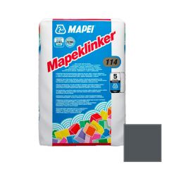Затирка цементная Mapei Mapeclinker 114 Антрацит 25 кг