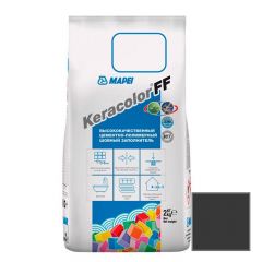 Затирка цементная Mapei (Мапей) Keracolor FF №120 Черный 2 кг