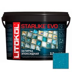Затирка эпоксидная Litokol Starlike Evo S.340 Blu Denim 2,5 кг