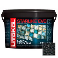 Затирка эпоксидная Litokol Starlike Evo S.145 Nero Carbonio 2,5 кг