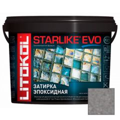 Затирка эпоксидная Litokol Starlike Evo S.115 Grigio Seta 5 кг