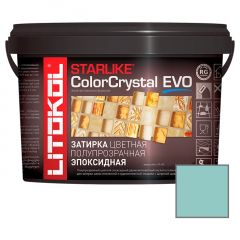 Затирка эпоксидная Litokol Starlike ColorCrystal Evo S,810 Verde Capri 2,5 кг
