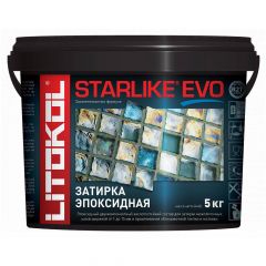 Затирка эпоксидная Litokol Starlike Evo S.700 Crystal 5 кг