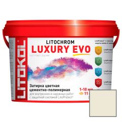 Затирка цементная Litokol Litochrom Luxury Evo LLE.205 жасмин 2 кг