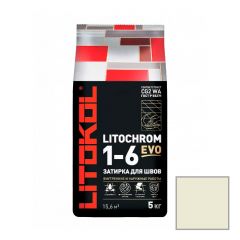 Затирка цементная Litokol Litochrom 1-6 Evo LE.205 жасмин 5 кг