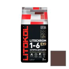Затирка цементная Litokol Litochrom 1-6 Evo LE.245 горький шоколад 2 кг
