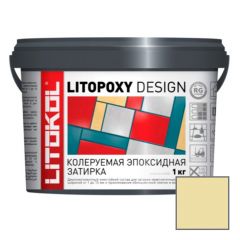Затирка эпоксидная колеруемая Litokol Litopoxy Design LD081 1 кг