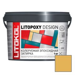 Затирка эпоксидная колеруемая Litokol Litopoxy Design LD090 1 кг