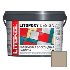 Затирка эпоксидная колеруемая Litokol Litopoxy Design LD122 1 кг