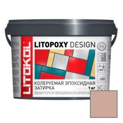 Затирка эпоксидная колеруемая Litokol Litopoxy Design LD165 1 кг