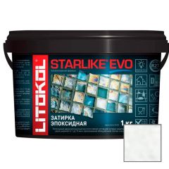 Затирка эпоксидная Litokol Starlike Evo S.100 Bianco Assoluto 1 кг