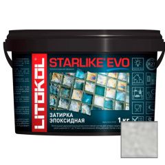 Затирка эпоксидная Litokol Starlike Evo S.105 Bianco Titanio 1 кг