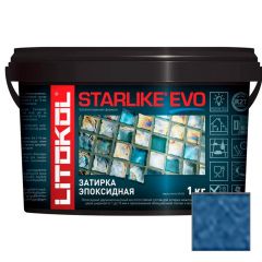 Затирка эпоксидная Litokol Starlike Evo S.350 Blu Zaffiro 1 кг