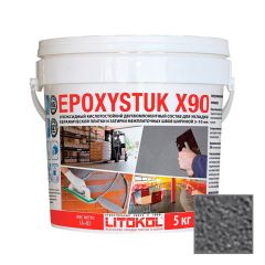 Затирка эпоксидная Litokol Epoxystuk X90 C.15 Grigio Ferro 5 кг
