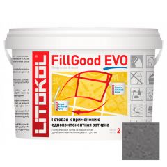 Затирка полиуретановая Litokol FillGood EVO F.125 Grigio Cemento 2 кг
