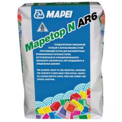 Упрочнитель для бетонных полов Mapei Mapetop N AR6 светло-серый 25 кг