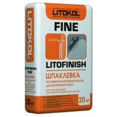 Шпатлевка полимерная Litokol Litofinish Fine 20 кг