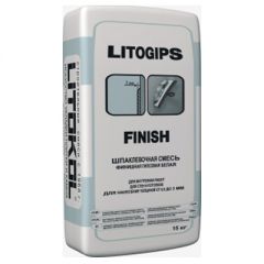 Шпатлевка гипсовая Litokol Litogips Finish 15 кг