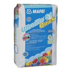 Клей для плитки Mapei Ultralite S1 Quick белый 15 кг