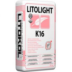 Клей для плитки Litokol Litolight K16 15 кг