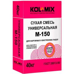 Сухая смесь Колмикс М-150 универсальная 40 кг