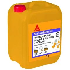 Добавка противоморозная Sika Antifreeze-300 для бетонов и растворов 5 л