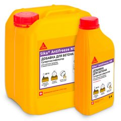 Суперпластификатор Sika Antifreeze N-9 добавка для бетона 1 л