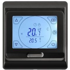 Терморегулятор электронный PROFI Therm (Профи Терм) PT E91.716 сенсорный програмируемый Black
