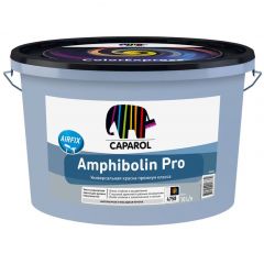 Краска акриловая Caparol Amphibolin Pro влагостойкая моющаяся полуматовая база 3 прозрачная 2,35 л