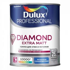 Краска для стен и потолков Dulux Professional Diamond Matt матовая база BC 9 л