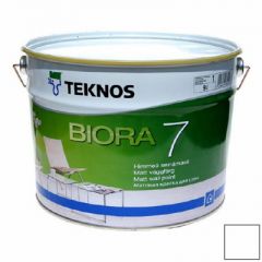 Краска Teknos Biora 7 Seinamaali РМ1 9 л