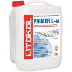 Грунтовка Litokol Primer L-m для подготовки оснований 5 кг
