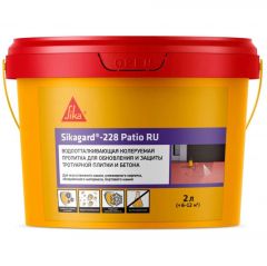 Пропитка защитная Sika Sikagard-228 Patio RU водоотталкивающая колеруемая 2 л