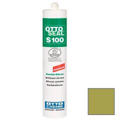 Герметик силиконовый Otto-Chemie Ottoseal S100 Premium универсальный С11 зеленый мох 300 мл