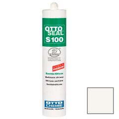 Герметик силиконовый Otto-Chemie Ottoseal S100 Premium универсальный С01 абсолютно белый 300 мл