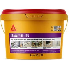 Клей двухкомпонентный универсальный конструкционный Sikadur-31+ RU A+B 2,1 кг