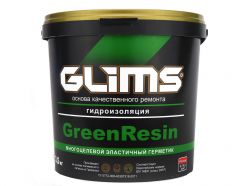 Многоцелевой эластичный герметик Glims GreenResin 3,5 кг