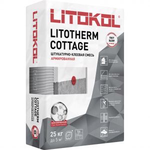 Штукатурка цементная Litokol Litotherm Cottage 25 кг