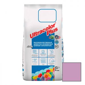 Затирка цементная Mapei Ultracolor Plus №162 фиолетовая 2 кг