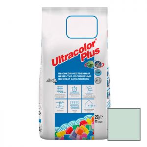 Затирка цементная Mapei Ultracolor Plus №180 мята 2 кг