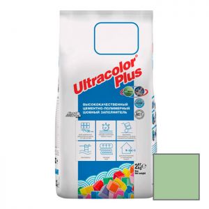 Затирка цементная Mapei Ultracolor Plus №181 нефрит 2 кг