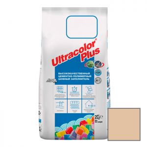 Затирка цементная Mapei Ultracolor Plus №259 орех 2 кг