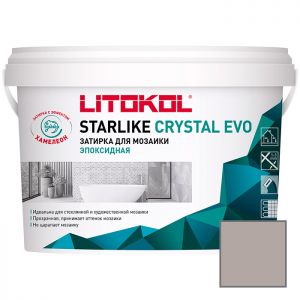 Затирка эпоксидная Litokol Starlike ColorCrystal Evo S.800 Grigio Oslo 2,5 кг
